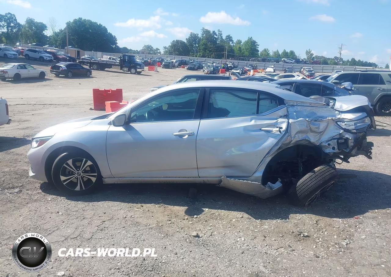 2021 Nissan Sentra Sv Xtronic Cvt VIN:3N1AB8CV5MY205400 - 14