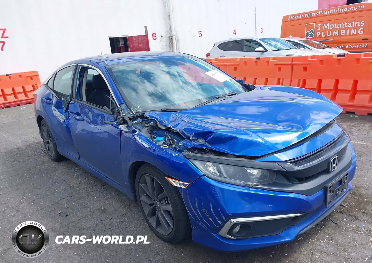 2020 Honda Civic Ex VIN:19XFC1F33LE211021 - 1