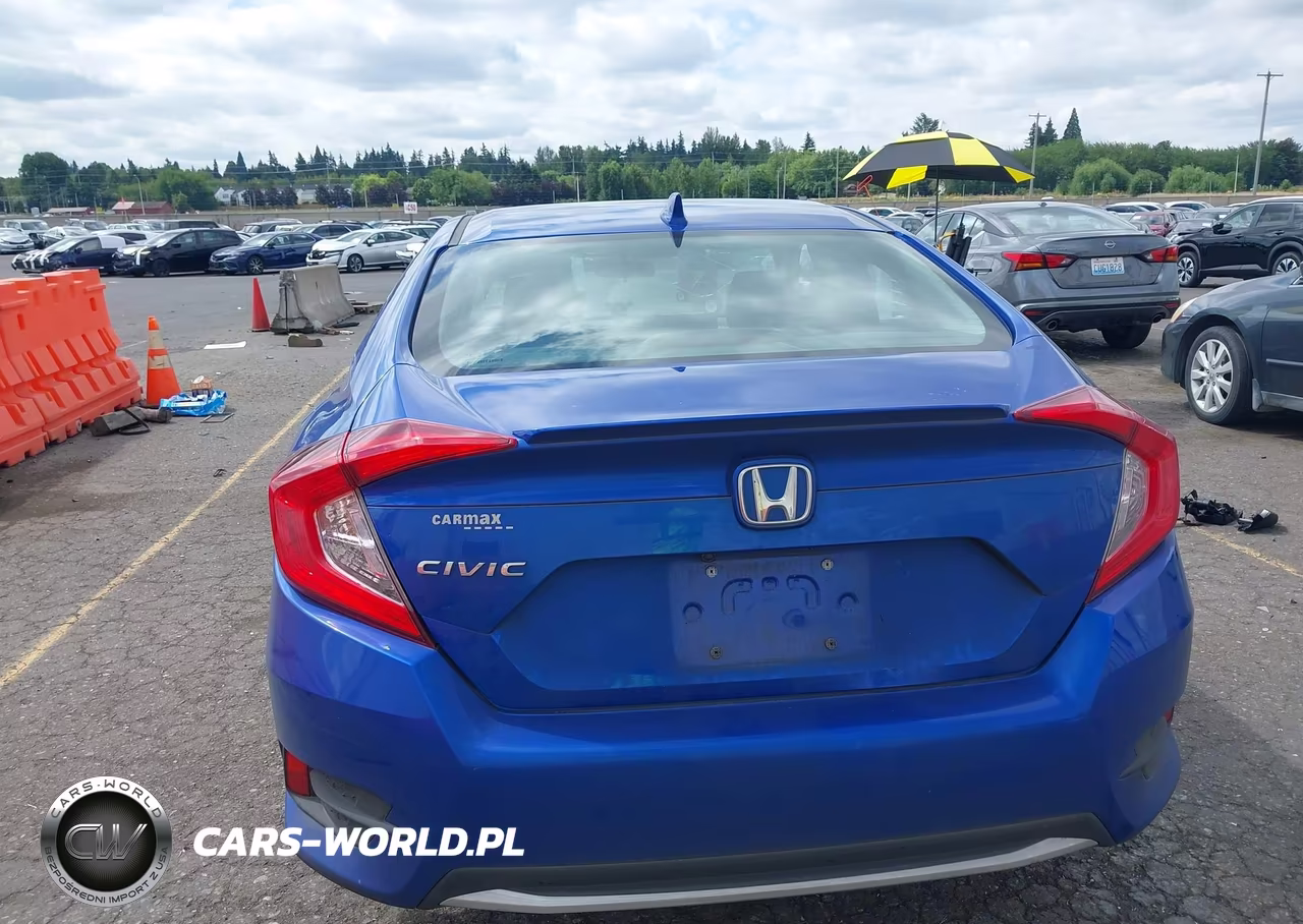 2020 Honda Civic Ex VIN:19XFC1F33LE211021 - 16
