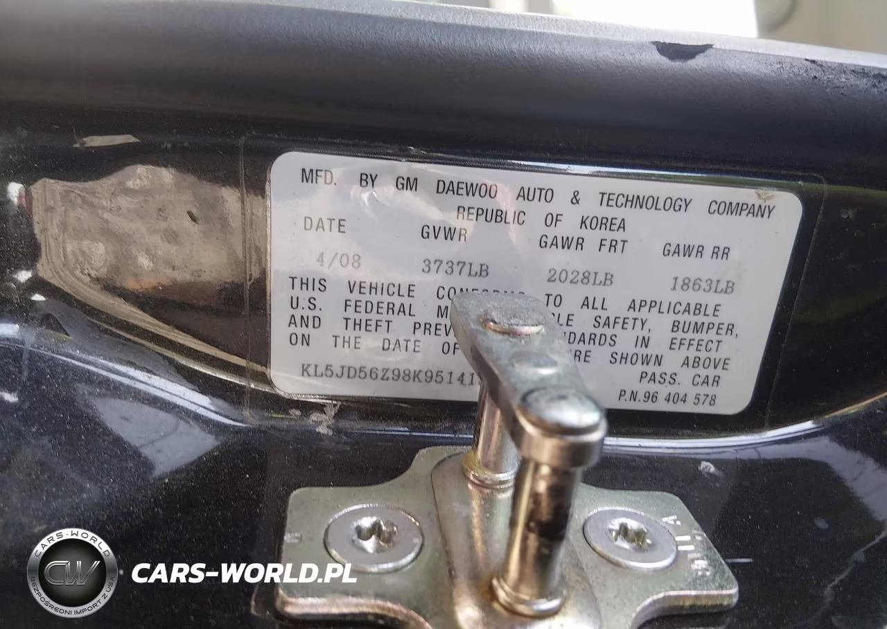 2008 Suzuki Forenza Convenience-Popular VIN:KL5JD56Z98K951413 - 9