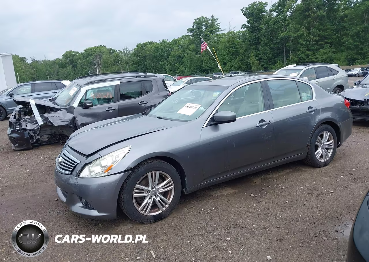 2013 Infiniti G37X VIN:JN1CV6AR4DM358329 - 2
