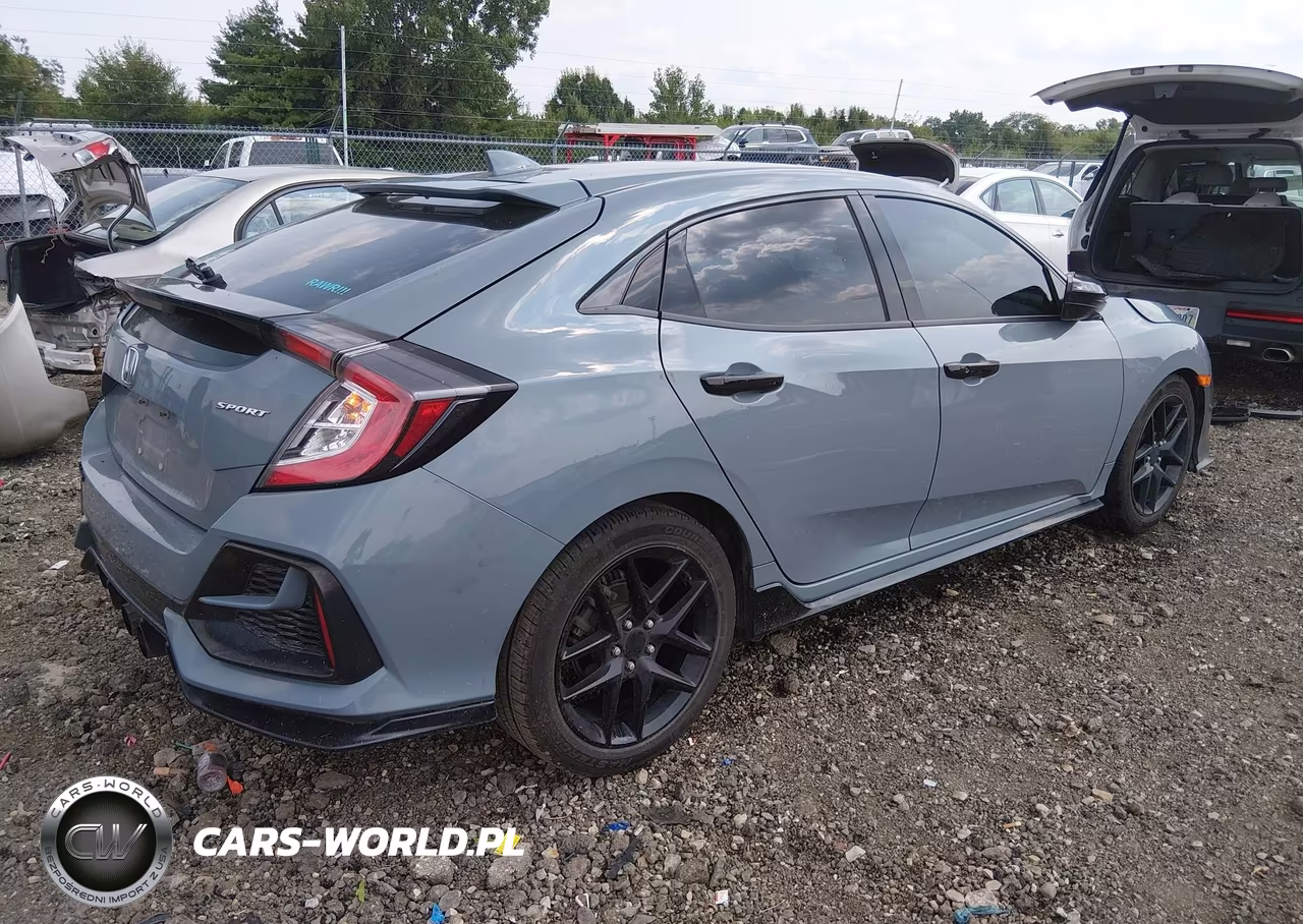 2021 Honda Civic Sport VIN:SHHFK7H4XMU220529 - 4