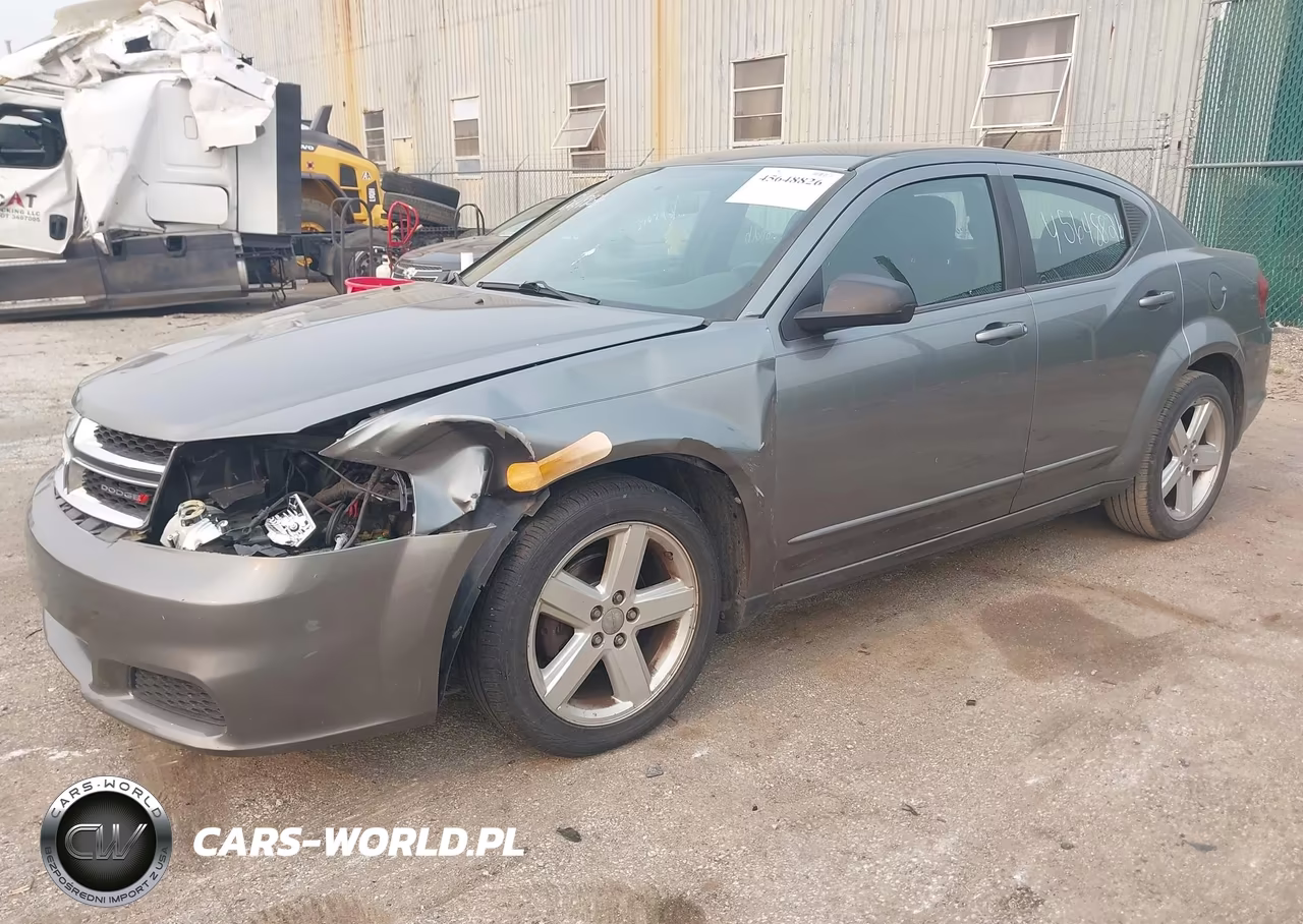 2013 Dodge Avenger Se VIN:1C3CDZAB8DN712310 - 2