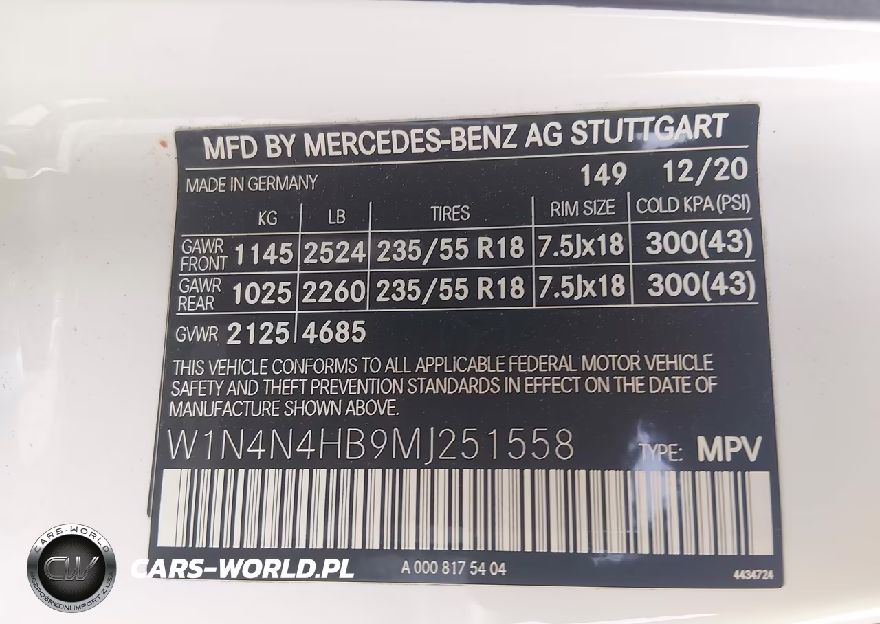 2021 Mercedes-Benz Gla 250 4Matic VIN:W1N4N4HB9MJ251558 - 9