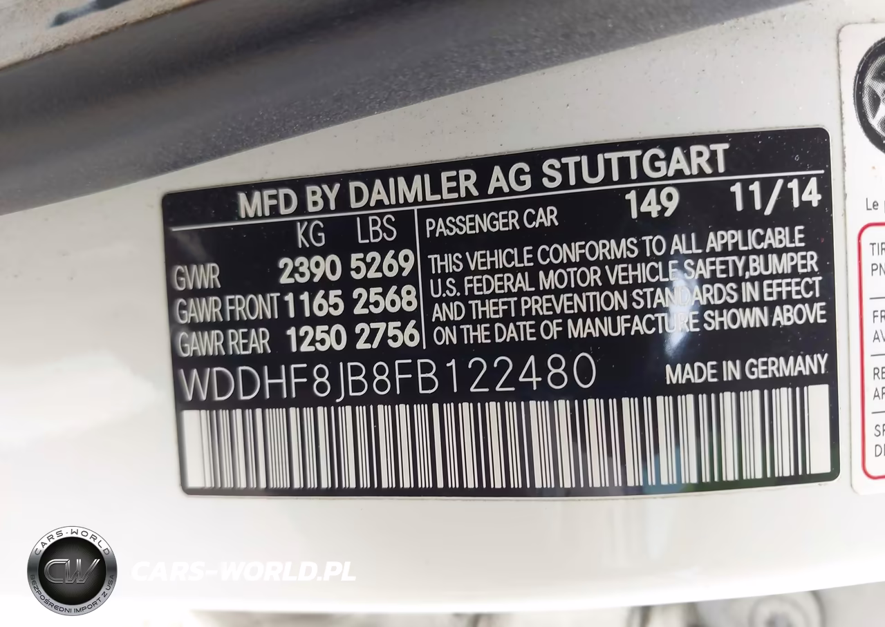 2015 Mercedes-Benz E 350 4Matic VIN:WDDHF8JB8FB122480 - 9