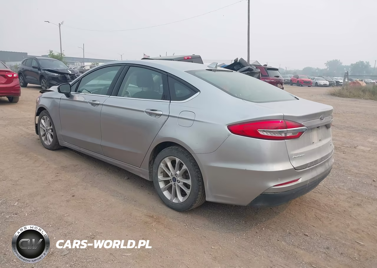 2020 Ford Fusion Se VIN:3FA6P0HD4LR164570 - 3