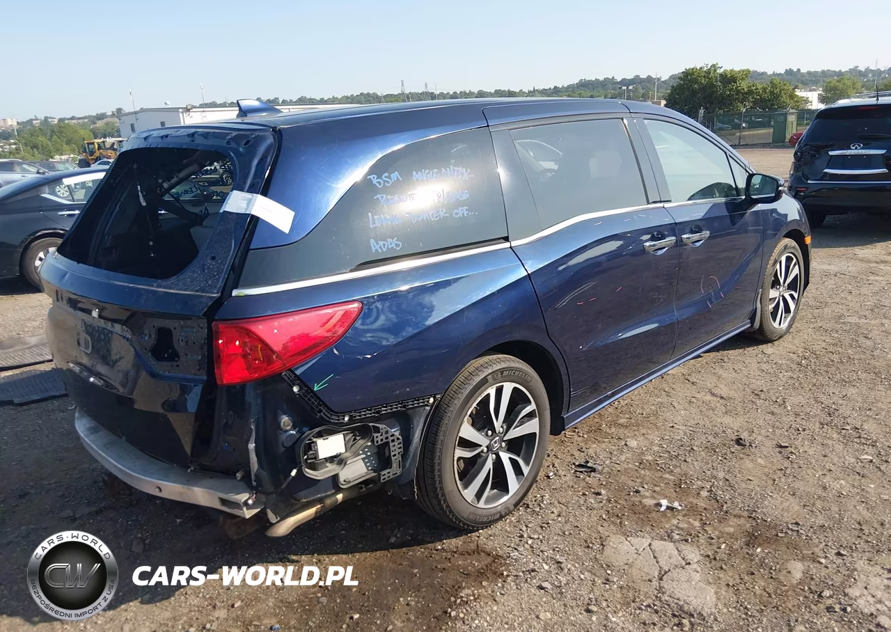 2019 Honda Odyssey Elite VIN:5FNRL6H93KB005623 - 4