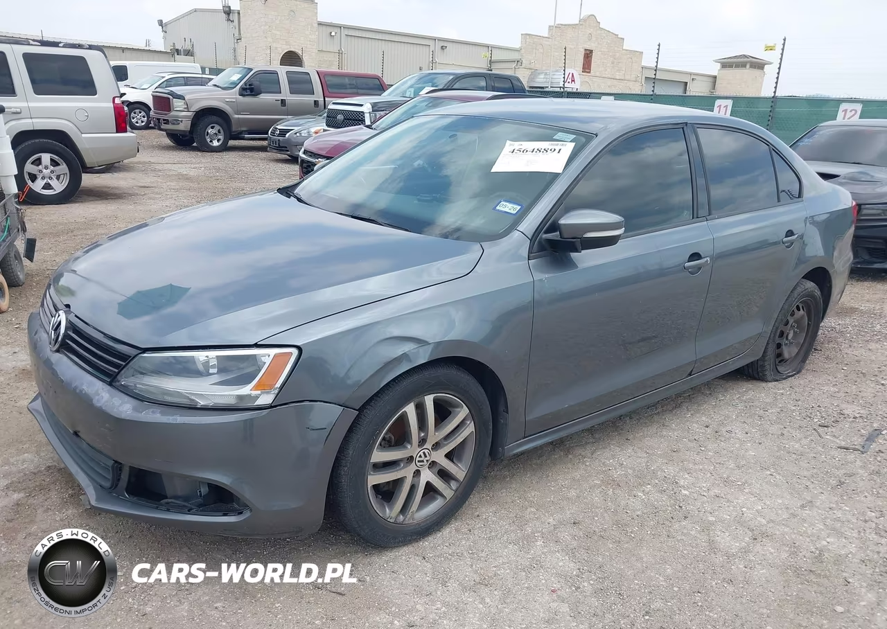 2011 Volkswagen Jetta 2.5L Se VIN:3VWDX7AJ0BM320963 - 2