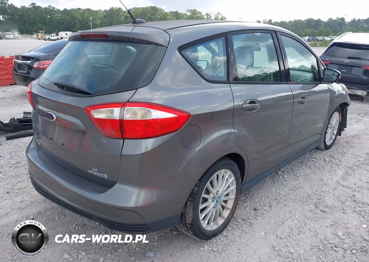 2013 Ford C-Max Hybrid Se VIN:1FADP5AU4DL527528 - 4