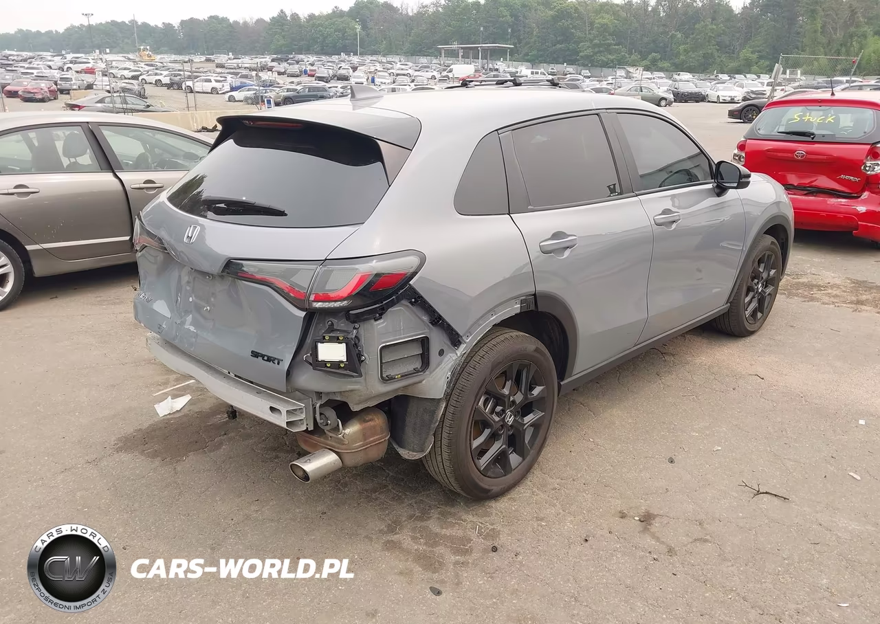2025 Honda Hr-V Awd Sport VIN:3CZRZ2H57SM732578 - 4