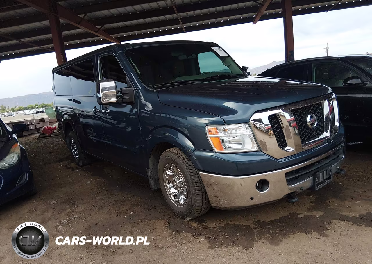 2016 Nissan Nv Passenger Nv3500 Hd Sl V8 VIN:5BZAF0AA9GN855111 - 1
