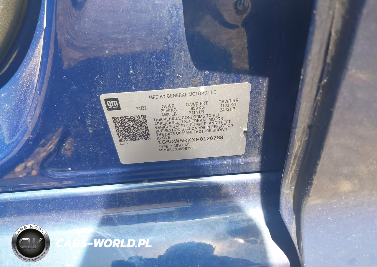 2023 Cadillac Ct5 Luxury VIN:1G6DW5RKXP0120788 - 9