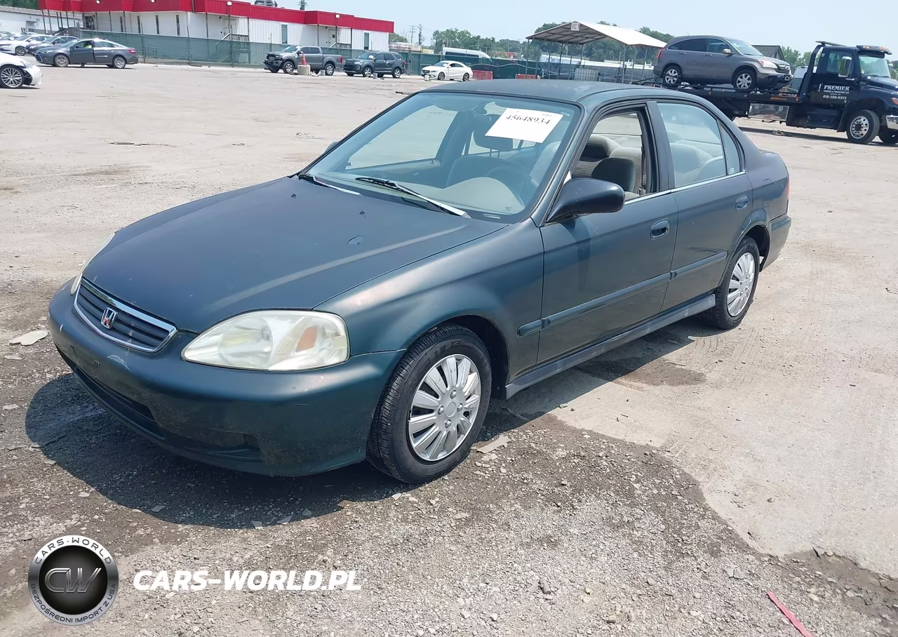 1999 Honda Civic Value Package VIN:2HGEJ6612XH537627 - 2