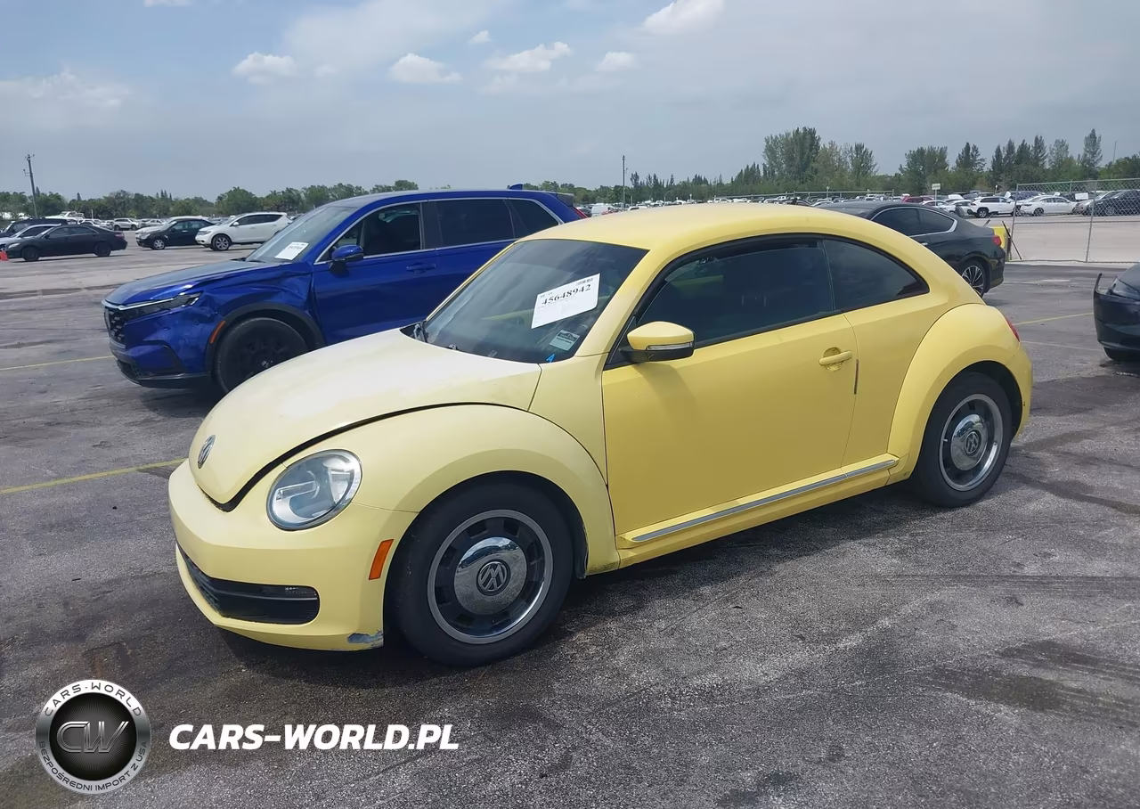 2012 Volkswagen Beetle 2.5L VIN:3VWJX7ATXCM605787 - 2