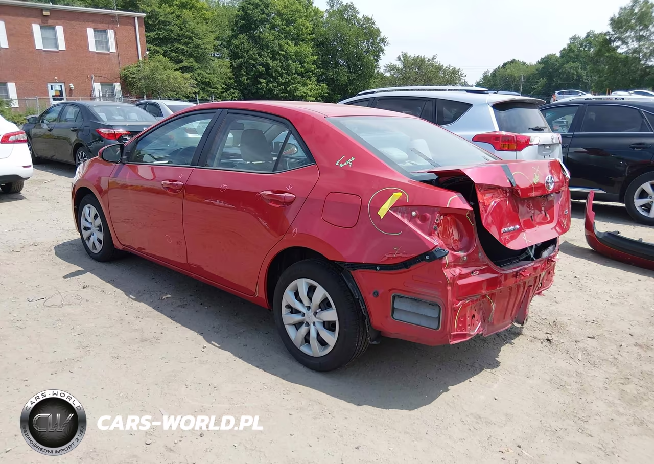 2016 Toyota Corolla Le VIN:2T1BURHE9GC662676 - 3