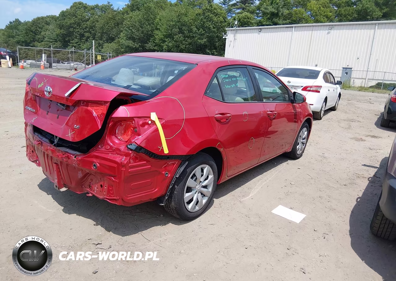 2016 Toyota Corolla Le VIN:2T1BURHE9GC662676 - 4