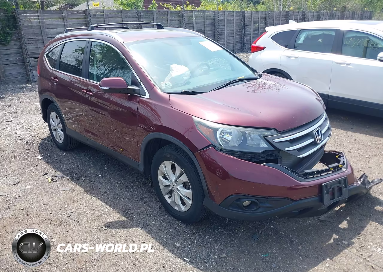 2013 Honda Cr-V Ex-L VIN:5J6RM4H71DL086583 - 1