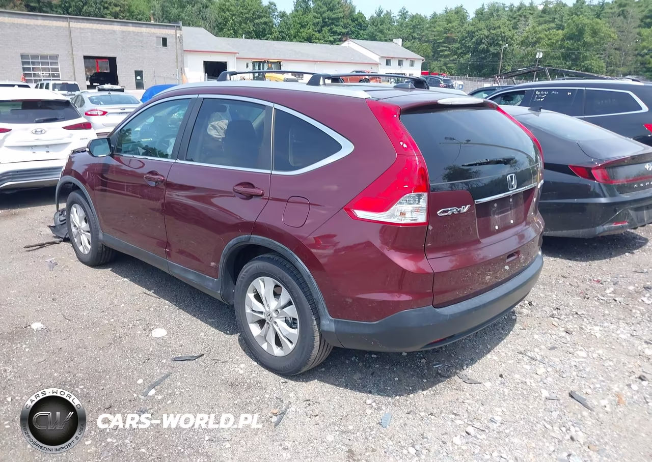 2013 Honda Cr-V Ex-L VIN:5J6RM4H71DL086583 - 3
