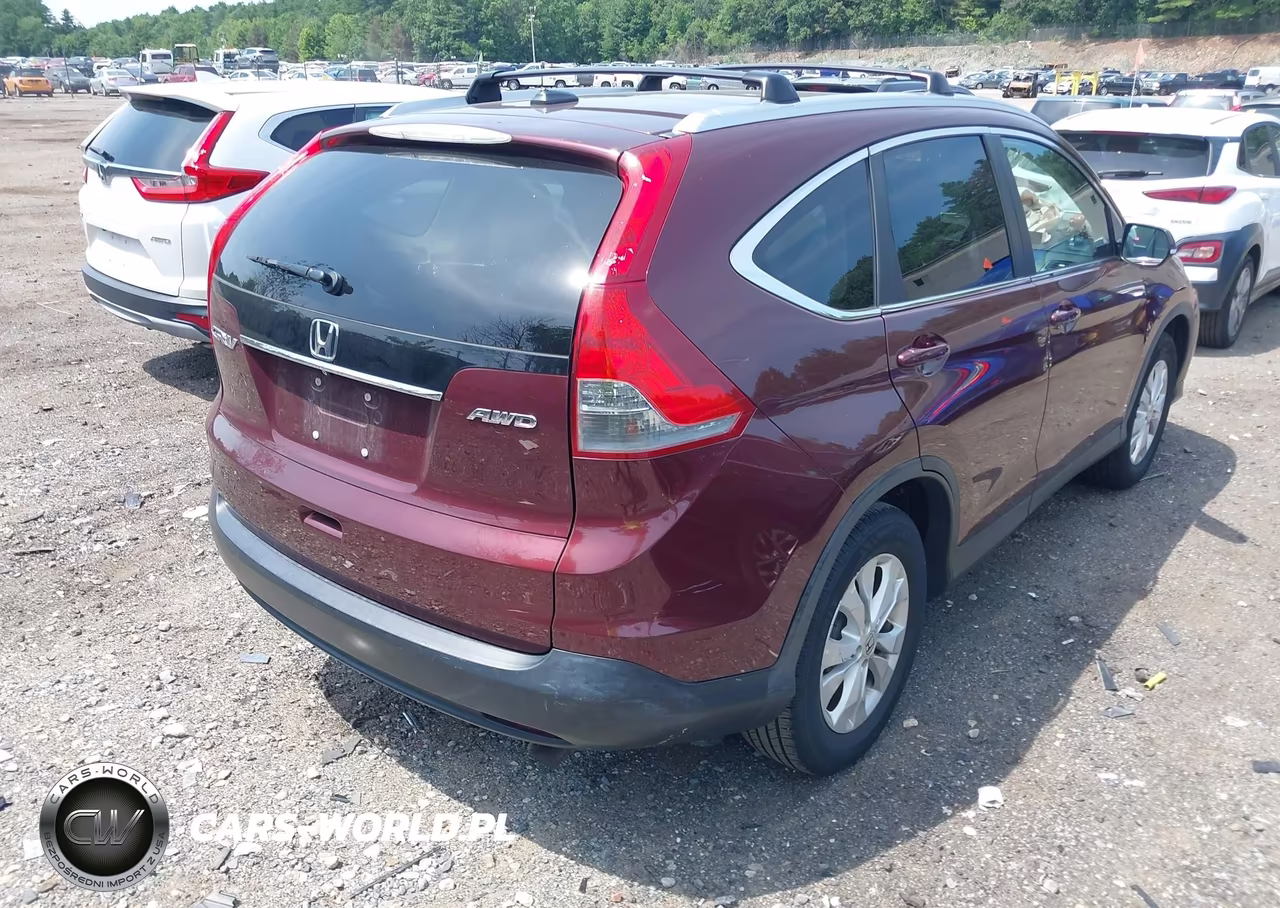 2013 Honda Cr-V Ex-L VIN:5J6RM4H71DL086583 - 4