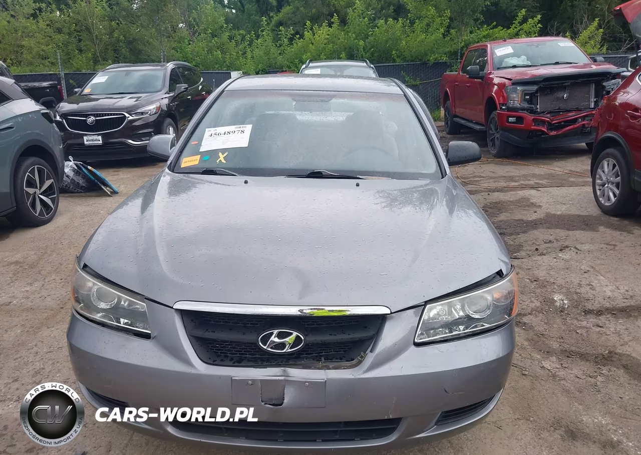 2006 Hyundai Sonata Gl VIN:5NPET46C76H060990 - 12