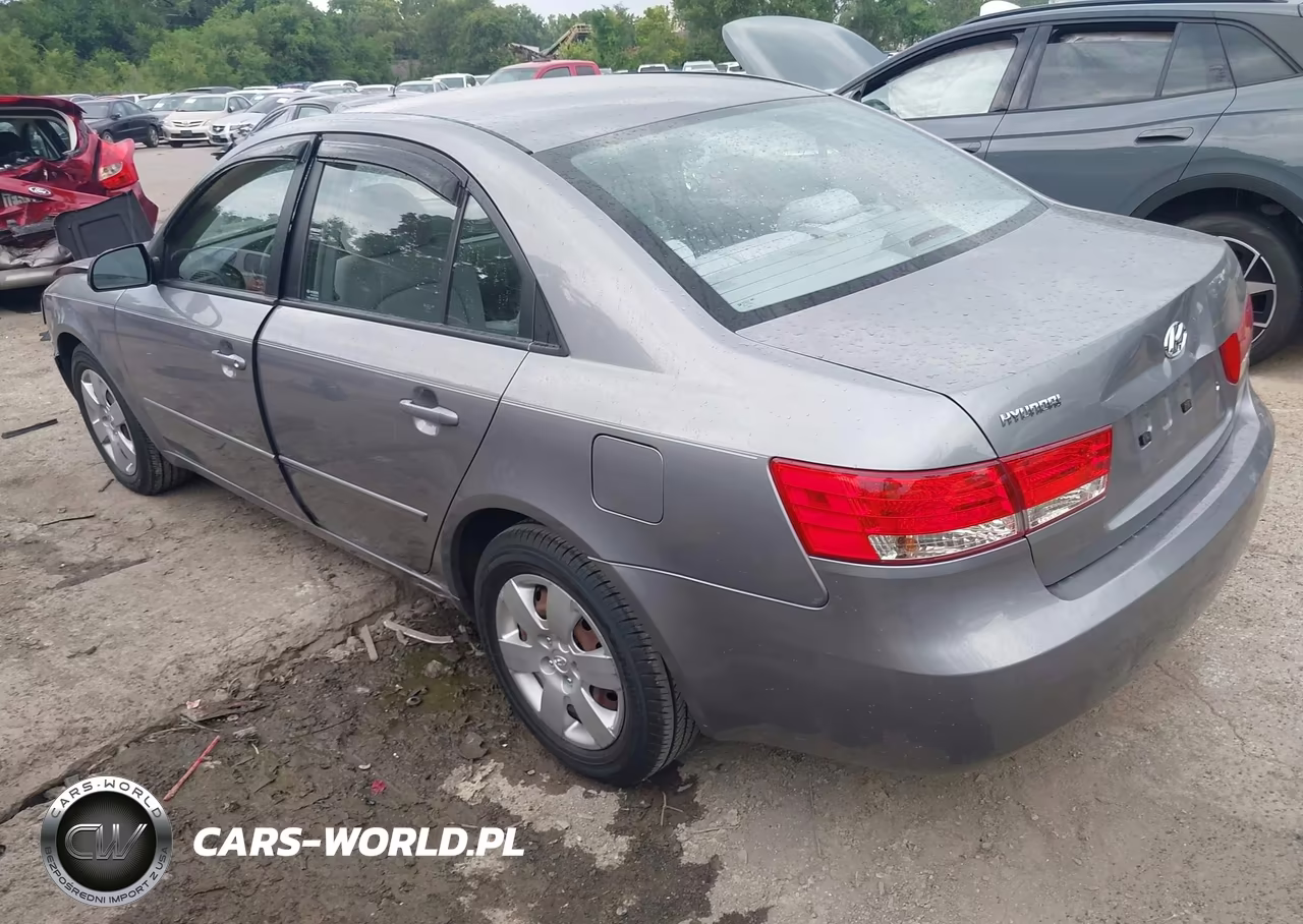 2006 Hyundai Sonata Gl VIN:5NPET46C76H060990 - 3