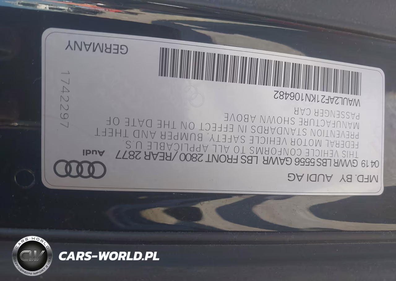 2019 Audi A6 55 Premium VIN:WAUL2AF21KN106482 - 9