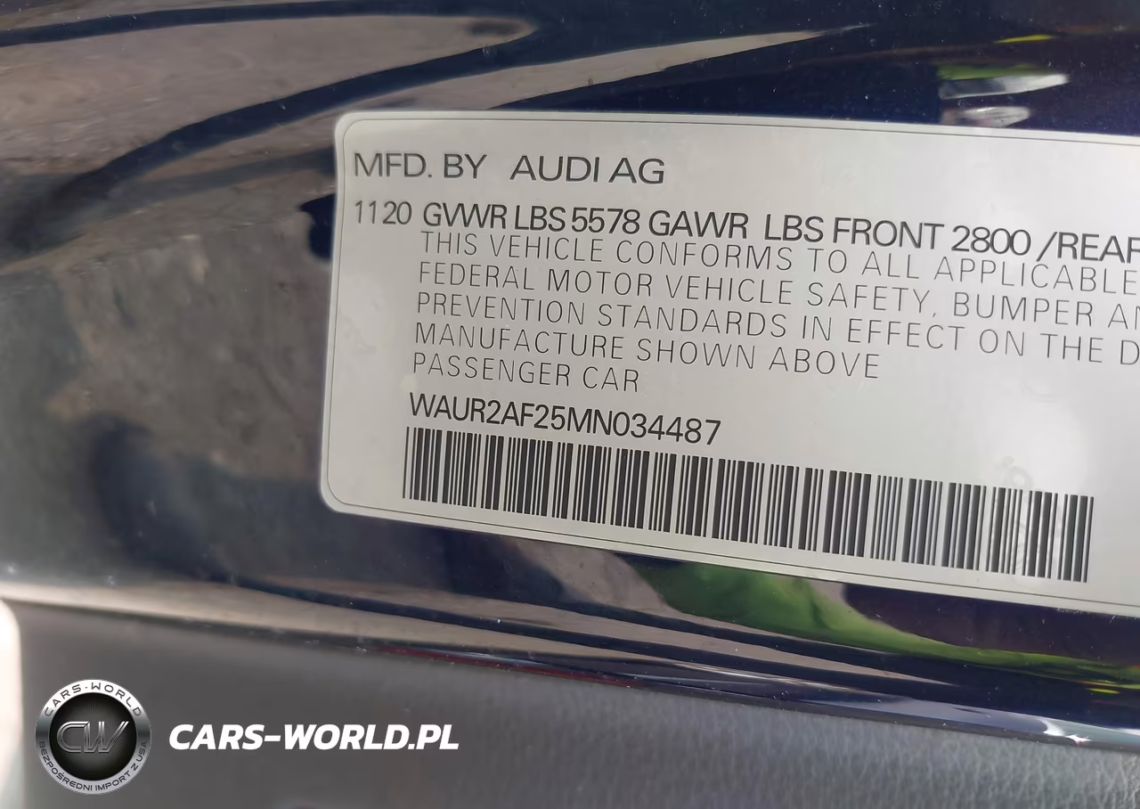 2021 Audi A7 Sportback Premium Plus 55 Tfsi Quattro S Tronic VIN:WAUR2AF25MN034487 - 9