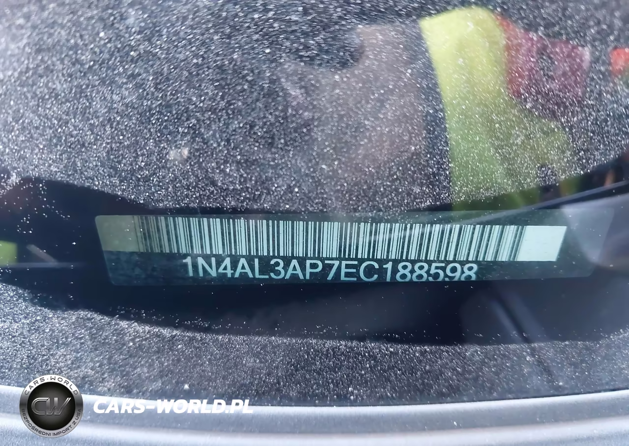 2014 Nissan Altima 2.5 Sl VIN:1N4AL3AP7EC188598 - 12