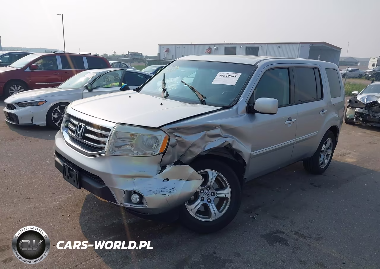2014 Honda Pilot Ex-L VIN:5FNYF4H57EB020991 - 2