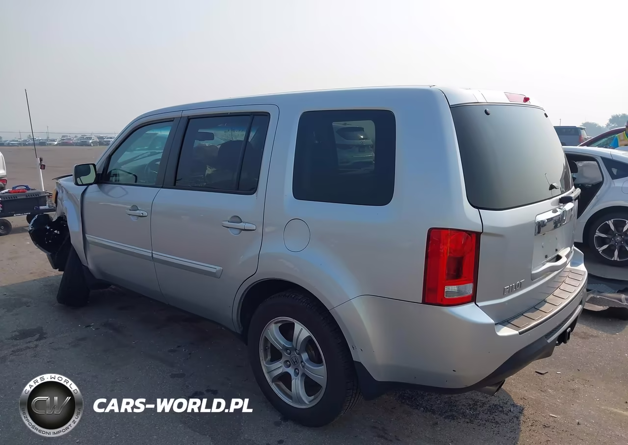 2014 Honda Pilot Ex-L VIN:5FNYF4H57EB020991 - 3