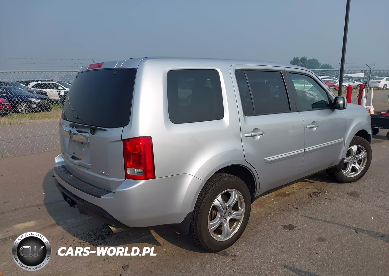 2014 Honda Pilot Ex-L VIN:5FNYF4H57EB020991 - 4