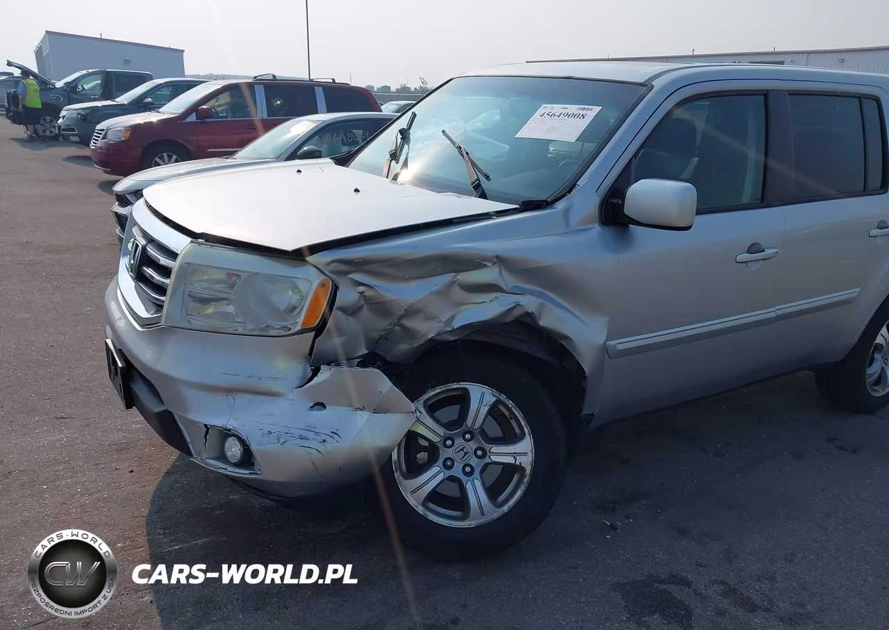 2014 Honda Pilot Ex-L VIN:5FNYF4H57EB020991 - 6