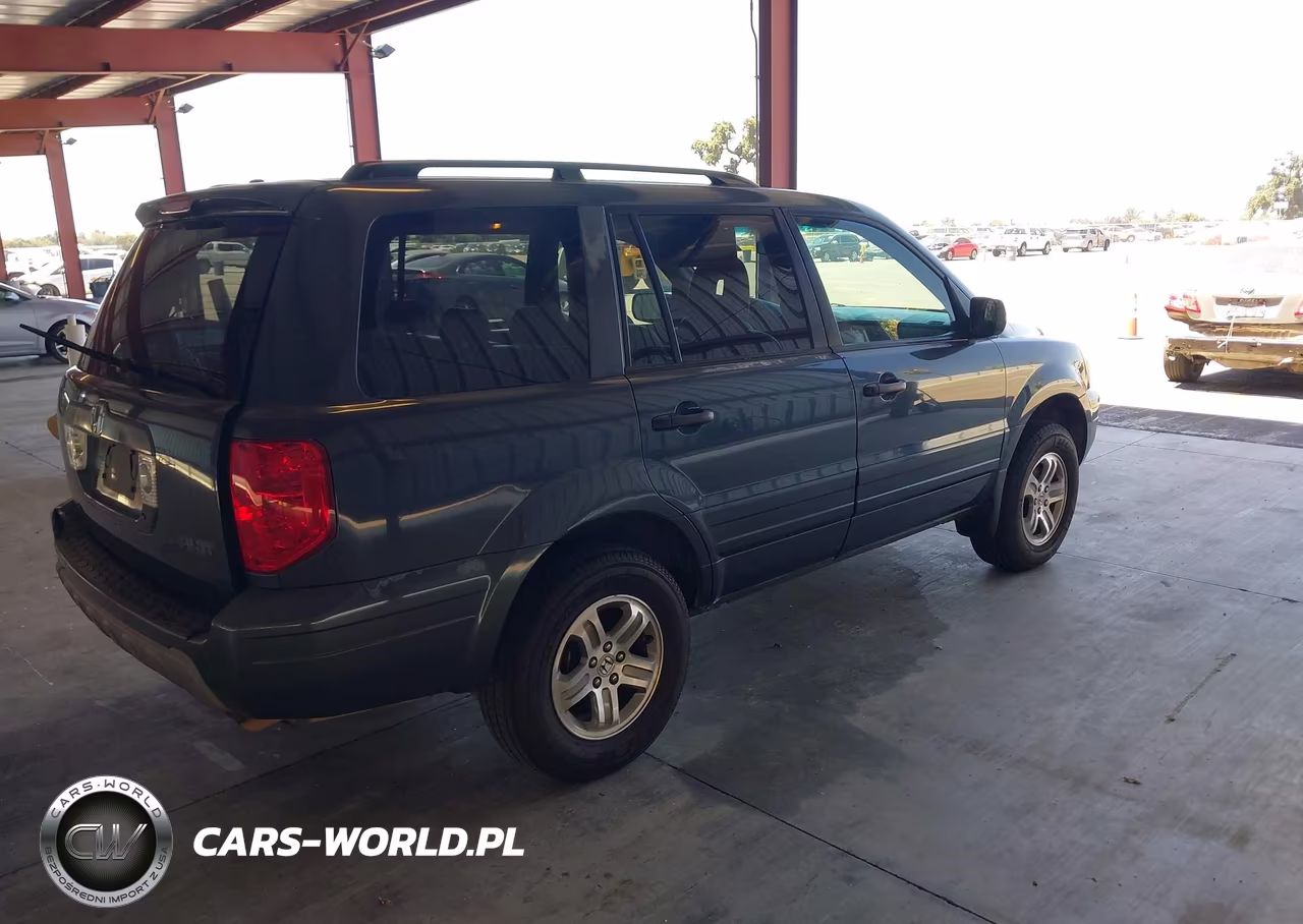 2003 Honda Pilot Ex-L VIN:2HKYF18673H602899 - 4