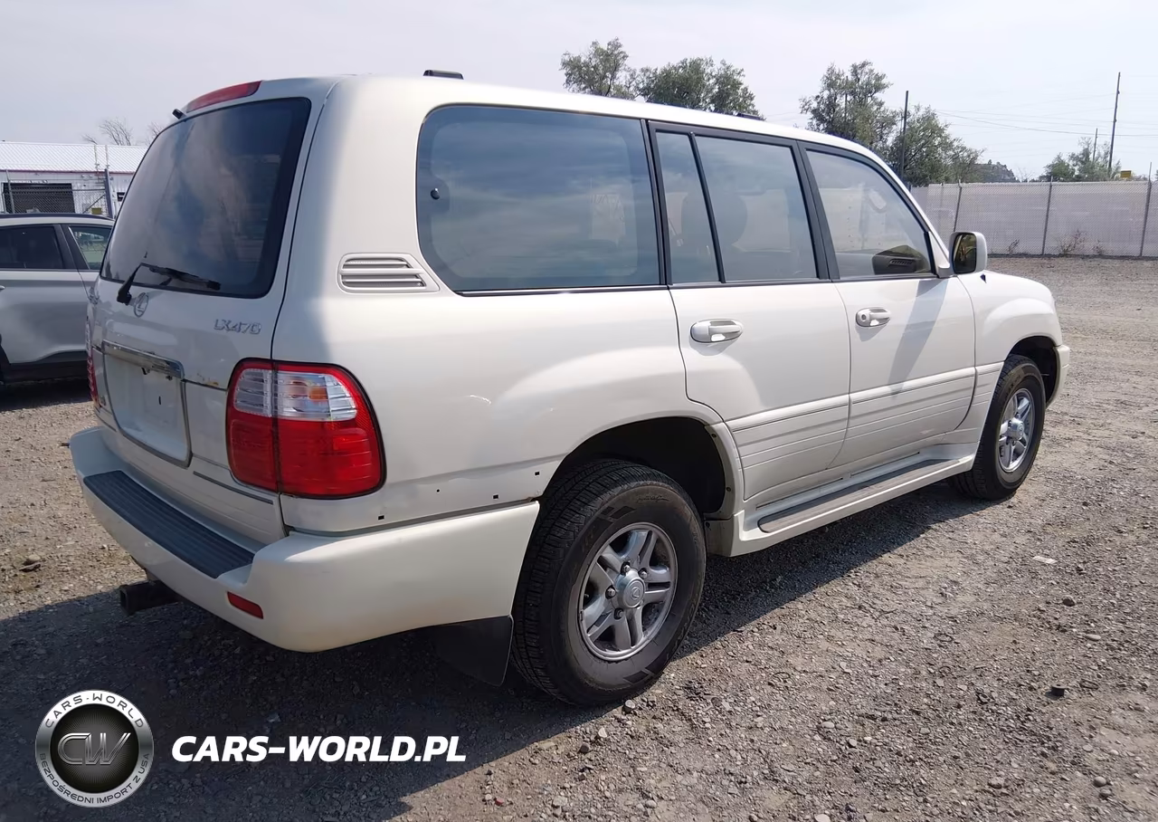 2001 Lexus Lx 470 VIN:JTJHT00WX13504423 - 4