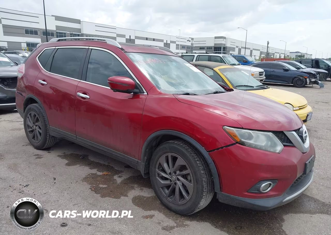 2016 Nissan Rogue Sl VIN:5N1AT2MT8GC869297 - 1