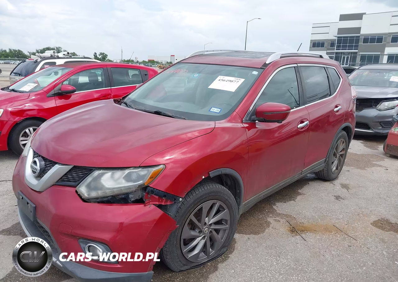 2016 Nissan Rogue Sl VIN:5N1AT2MT8GC869297 - 2
