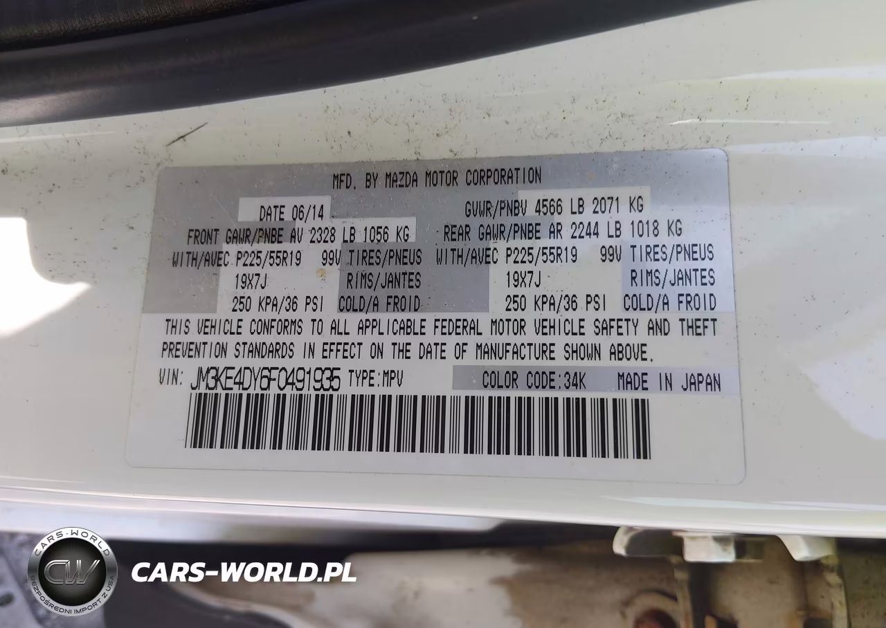 2015 Mazda Cx-5 Grand Touring VIN:JM3KE4DY6F0491935 - 9