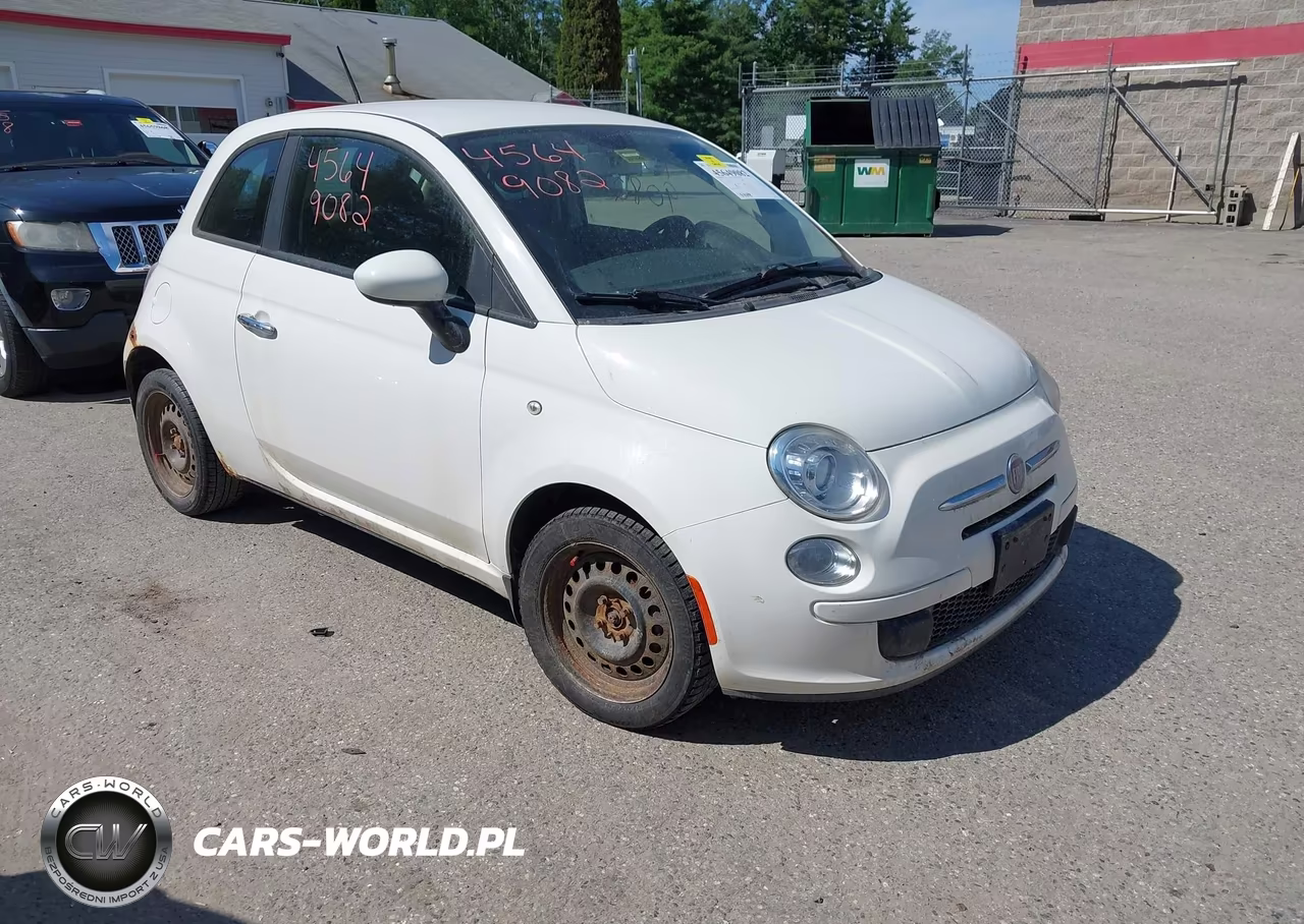 2012 Fiat 500 Pop VIN:3C3CFFAR7CT310332 - 1