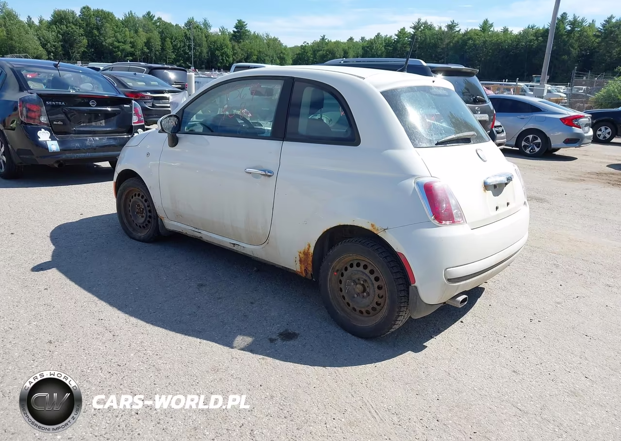 2012 Fiat 500 Pop VIN:3C3CFFAR7CT310332 - 3