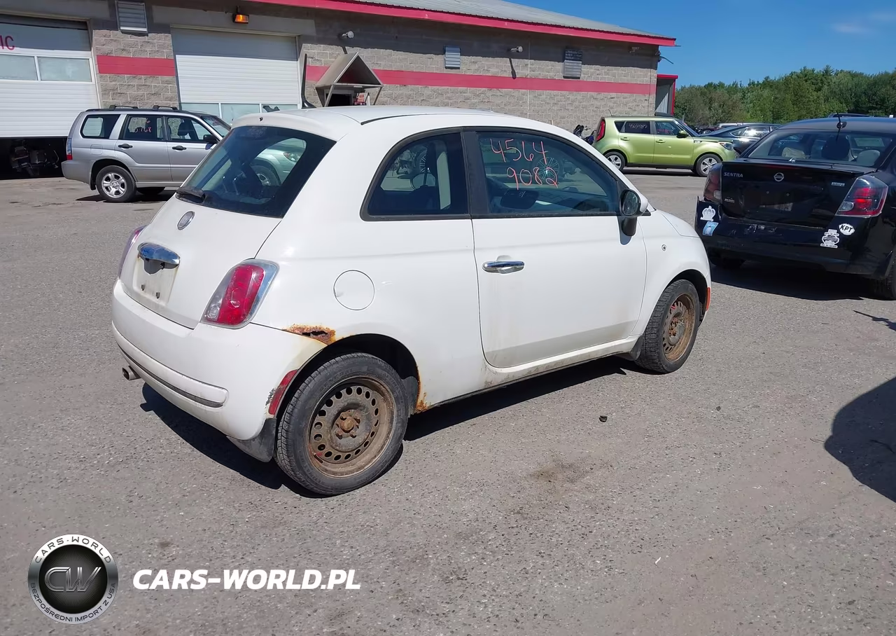 2012 Fiat 500 Pop VIN:3C3CFFAR7CT310332 - 4