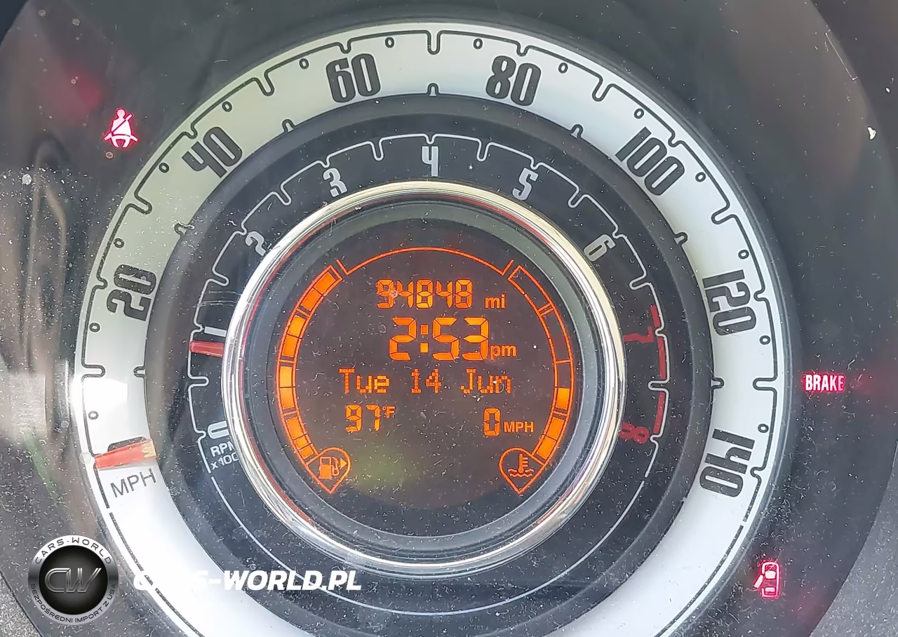 2012 Fiat 500 Pop VIN:3C3CFFAR7CT310332 - 7