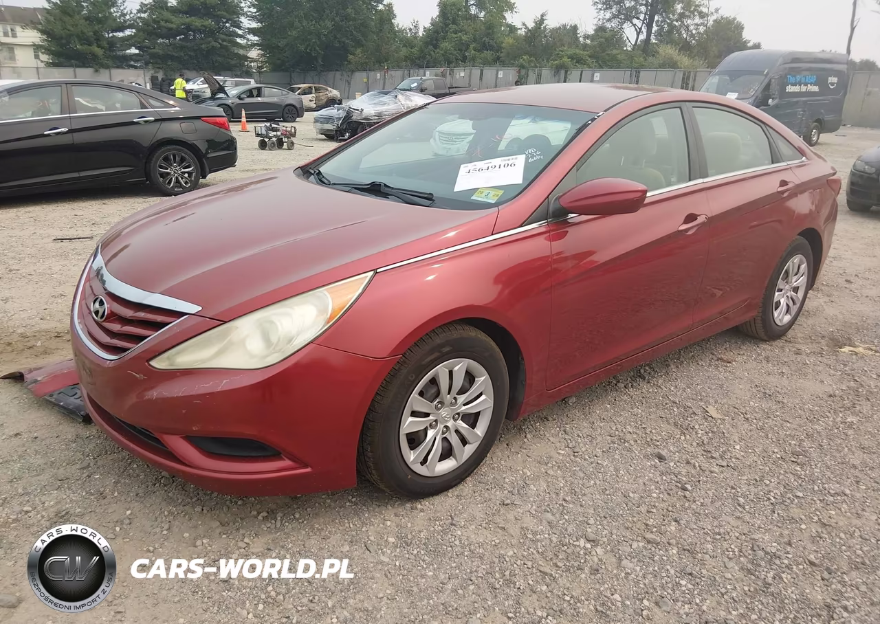 2011 Hyundai Sonata Gls VIN:5NPEB4AC3BH224918 - 2