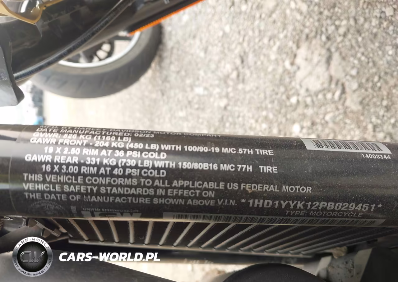 2023 Harley-Davidson Fxbbs VIN:1HD1YYK12PB029451 - 10