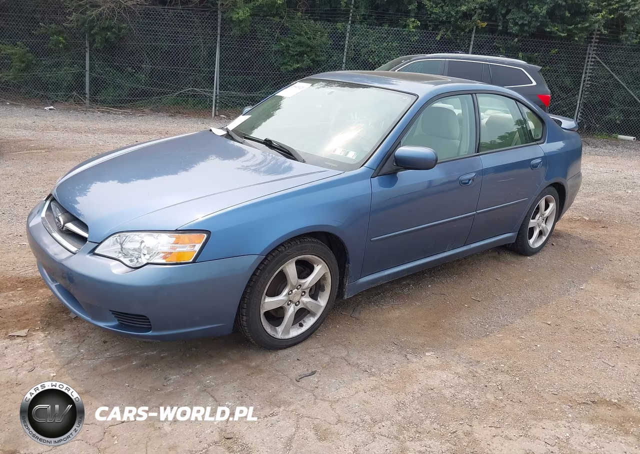 2007 Subaru Legacy 2.5I VIN:4S3BL616477203576 - 2