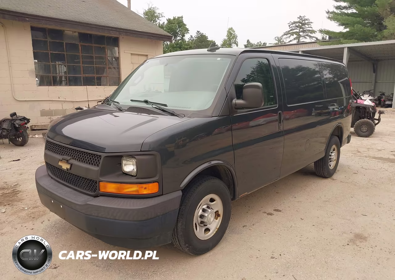 2017 Chevrolet Express 2500 Work Van VIN:1GCWGAFG0H1247623 - 2