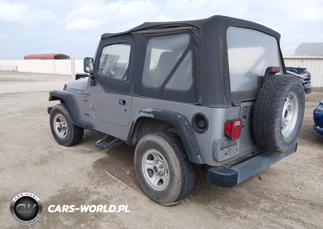 2000 Jeep Wrangler Sport VIN:1J4FA49S6YP729782 - 3