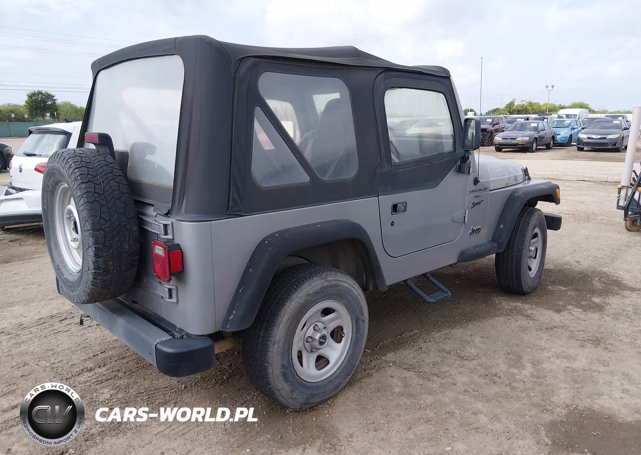 2000 Jeep Wrangler Sport VIN:1J4FA49S6YP729782 - 4