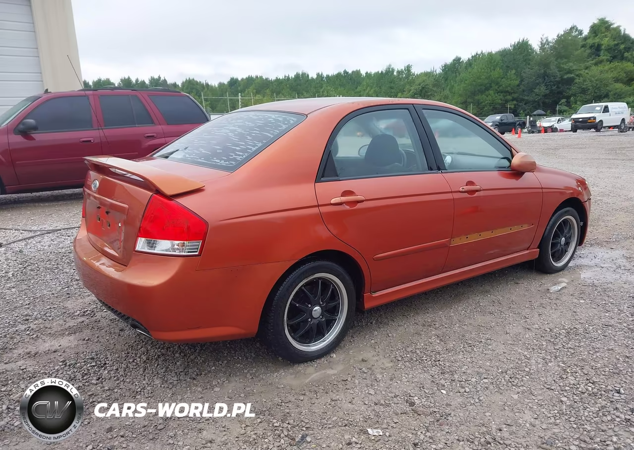 2007 Kia Spectra Sx VIN:KNAFE121875003472 - 4