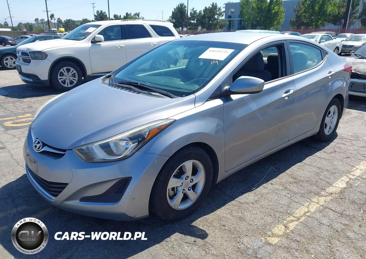 2015 Hyundai Elantra Se VIN:5NPDH4AE9FH614990 - 2