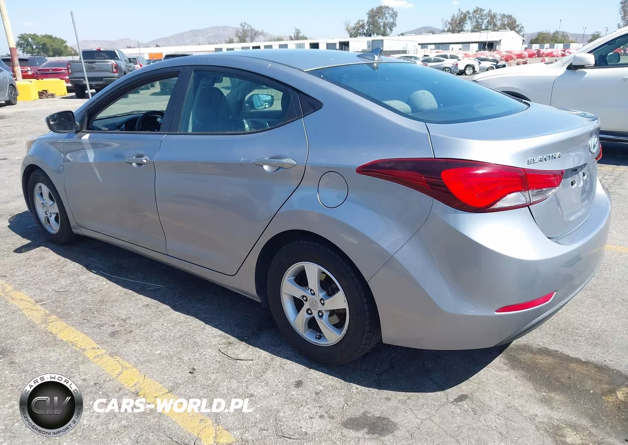 2015 Hyundai Elantra Se VIN:5NPDH4AE9FH614990 - 3